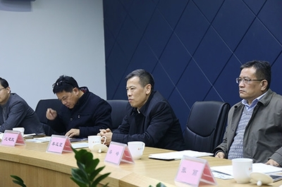 合肥市招商局局长一行莅临杭州建华文创集团考察